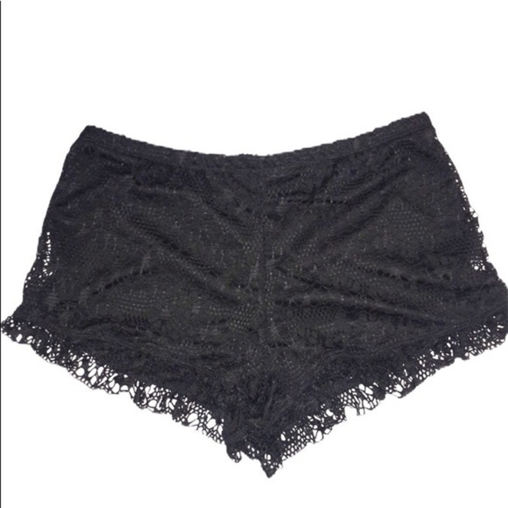 Almost Famous Black High Wasted Shorts